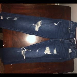 Charlotte Russe cropped Jeans